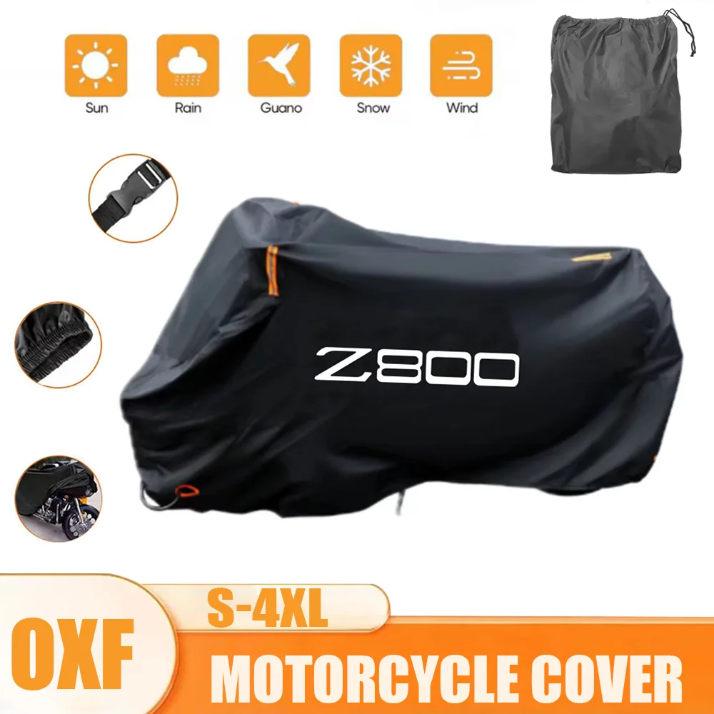 

Protector Cover Weather And Lightning Protection For Kawasaki Z 800 z800 Rain Waterproof Cover