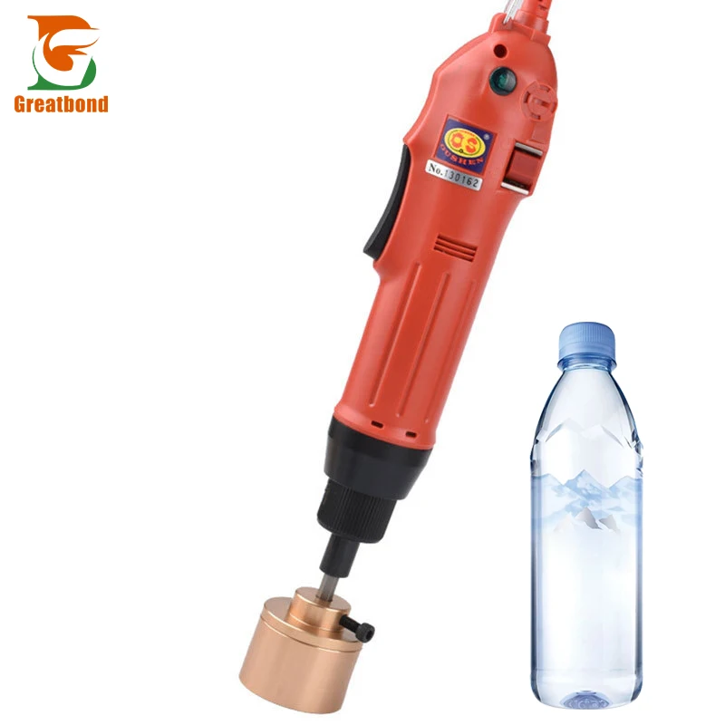 High Quality Semi Automatic Hand Held Screw Tip Plastic Screwing Manual Cover Capper Electric Bottle Capping Machine