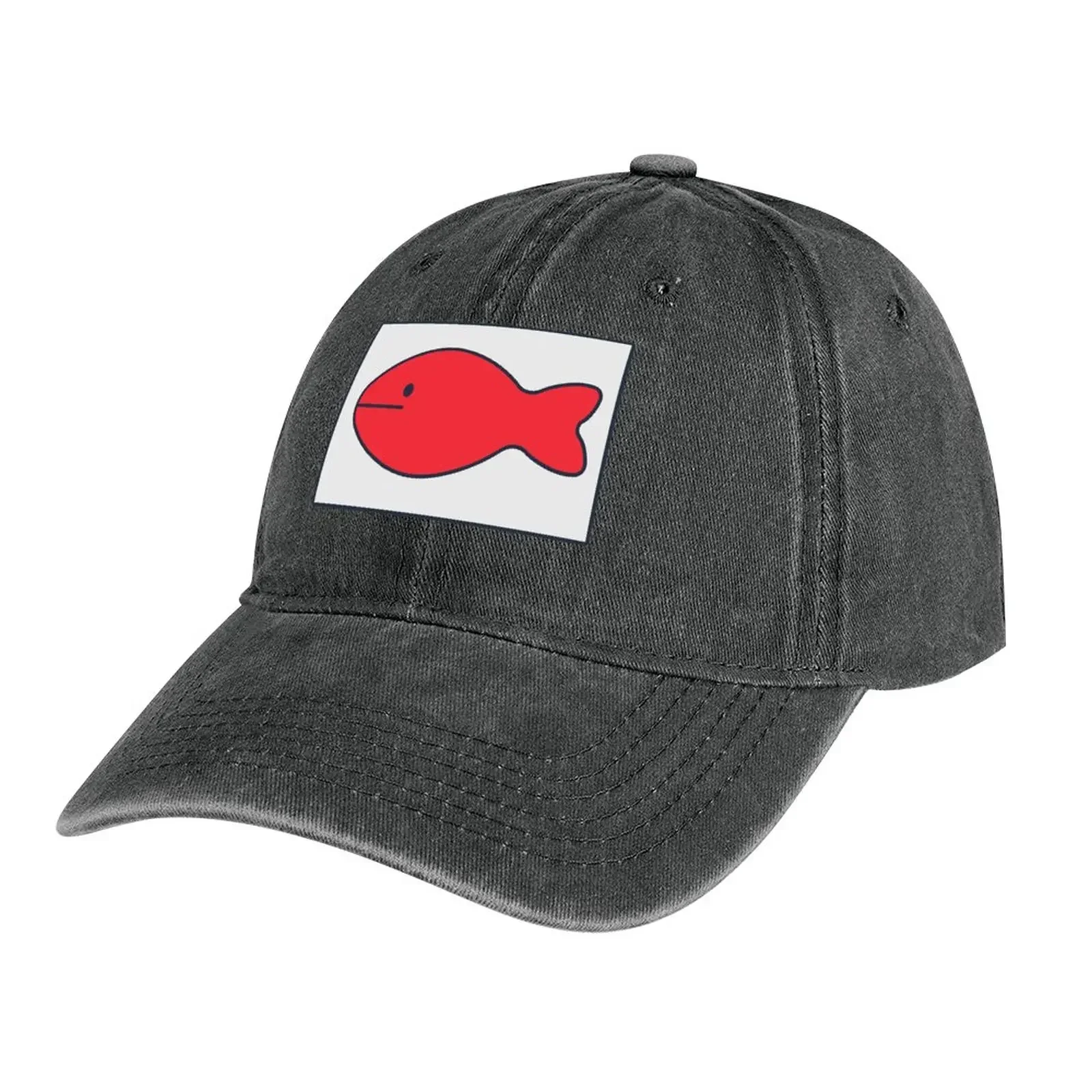 Odd Taxi Odokawa Fish Hat Cowboy Hat Cute Sports Caps Ladies Hat Men's