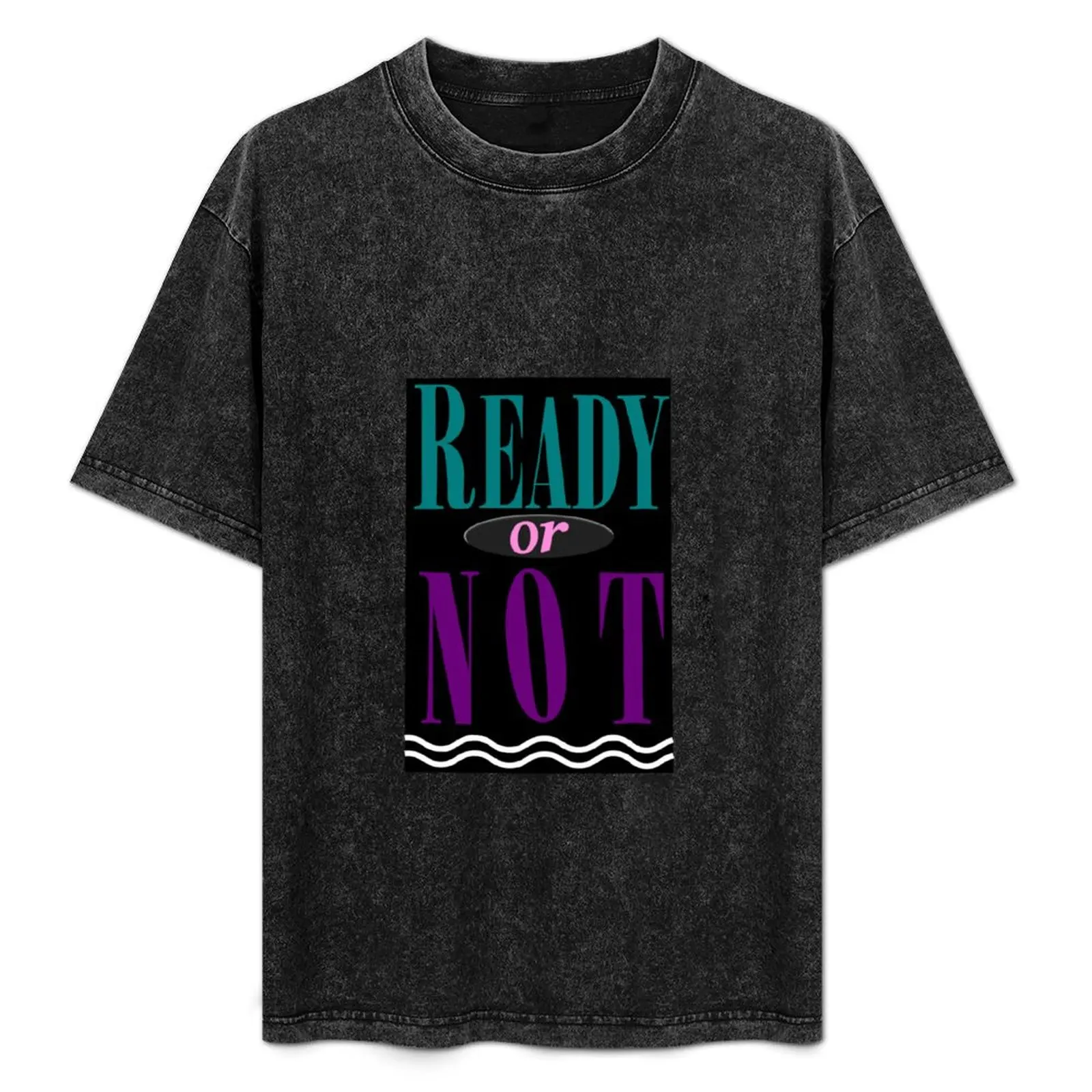 

Ready or not T-Shirt Plus Size Lightweight Top