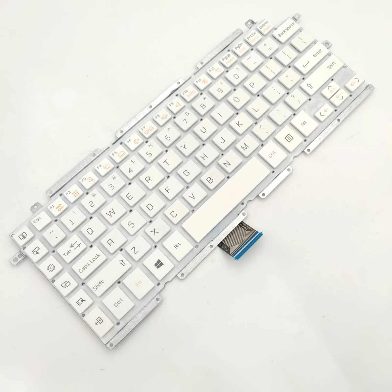 

US Layout for LG Z36 ZD360-GH60K 13Z93 ZD360 13Z935 13Z930 LG Z360 V138967AK1 V138967AS1 Laptop Keyboard White