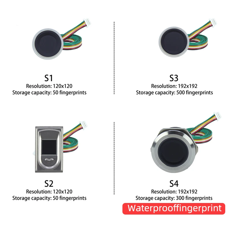 Imagem -04 - Fingerprint Relé Identificação Control Module Vários Modos Ajustáveis Dc7v30v v2