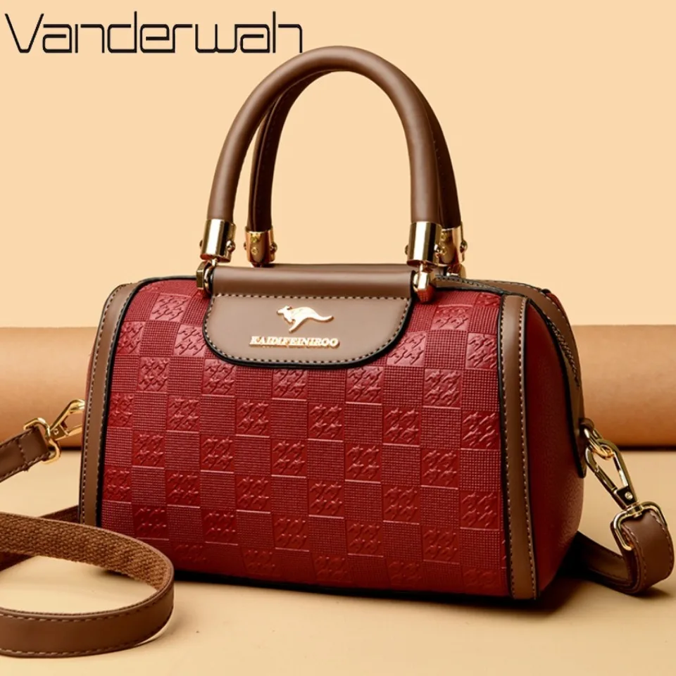 

Genuine Brand Tote Bag Luxury Handbags for Women Mom Shoulder Crossbody Hand Bag Designer High Quality Soft Pu Leather Commuting