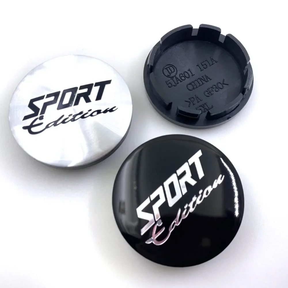 

4pcs 56mm Car Wheel Center Caps With Sport Edition Badge Logo Rim Hubcap Cover Sprot Emblem Styling Accessories for Toyota Honda