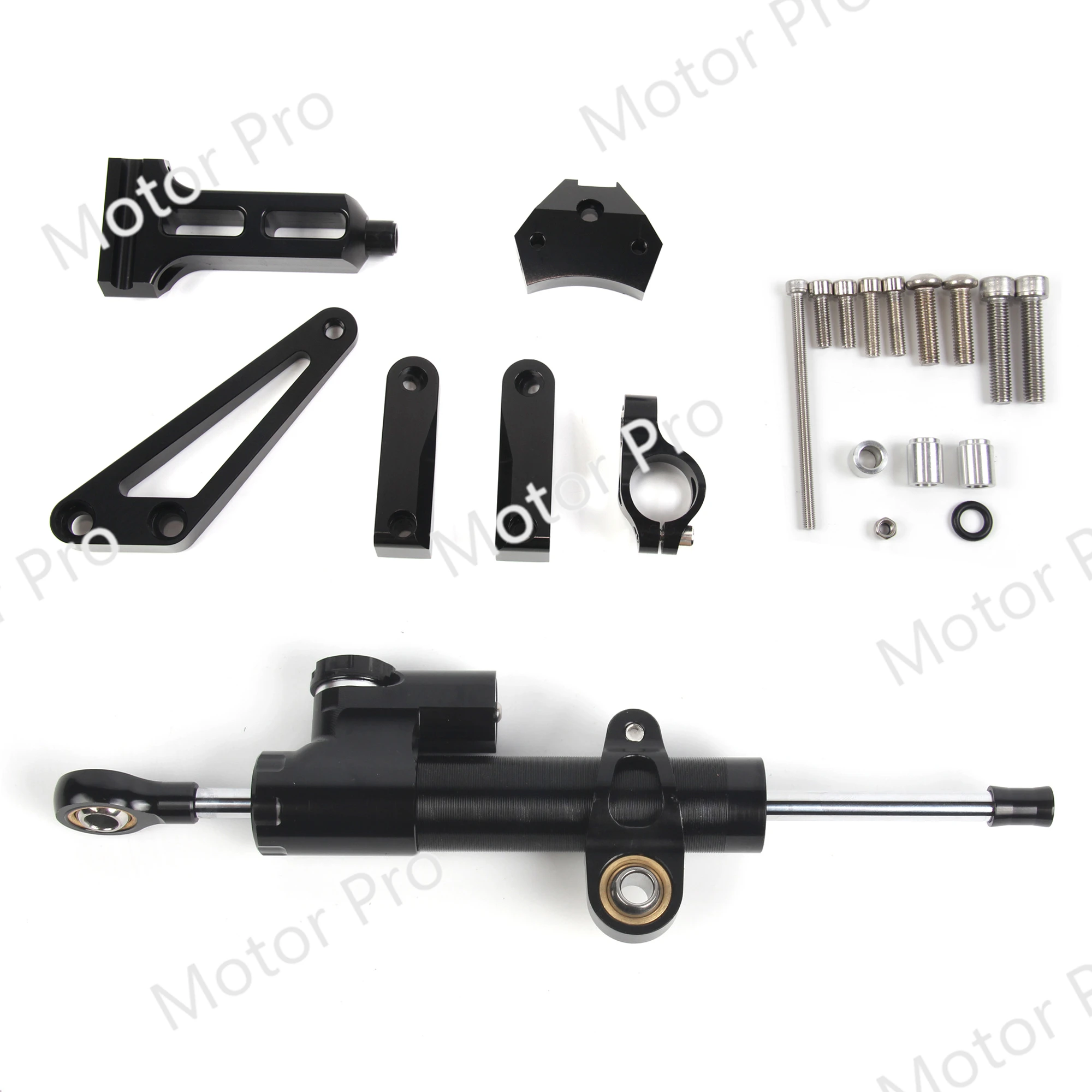 

For Honda CB1300 2010 2009 2008 2007 2006 2005 2004 Stearing Damper Stabilizer Mount Bracket Set fit 2003-2011 CB1300 Spare Part