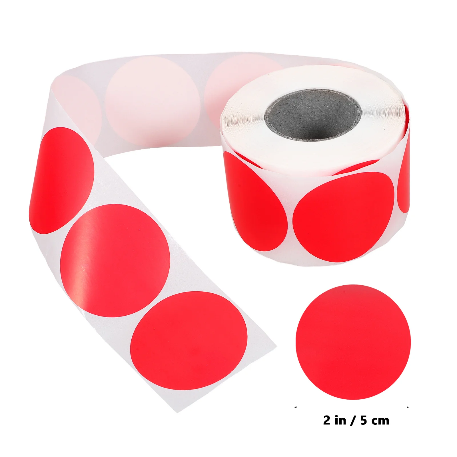 

1 рулон, круглые пустые этикетки для печати, клейкая наклейка для записи, индивидуальная наклейка для адресных ценников, постоянная наклейка с этикеткой