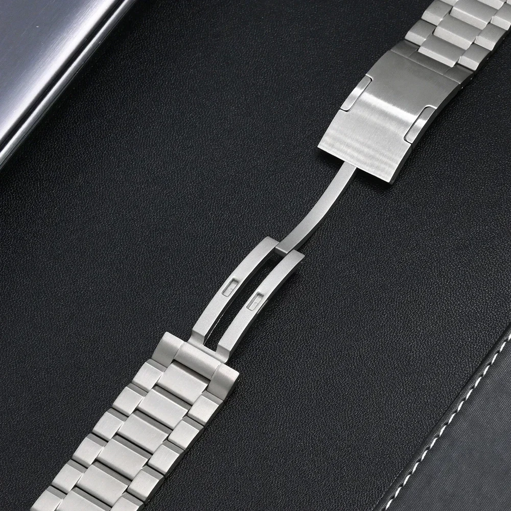 سوار تيتانيوم فاخر لهاتف سامسونج جالاكسي الترا سوار معدني سريع الإصدار لساعة سامسونج جالاكسي الترا 47 ملم للرجال