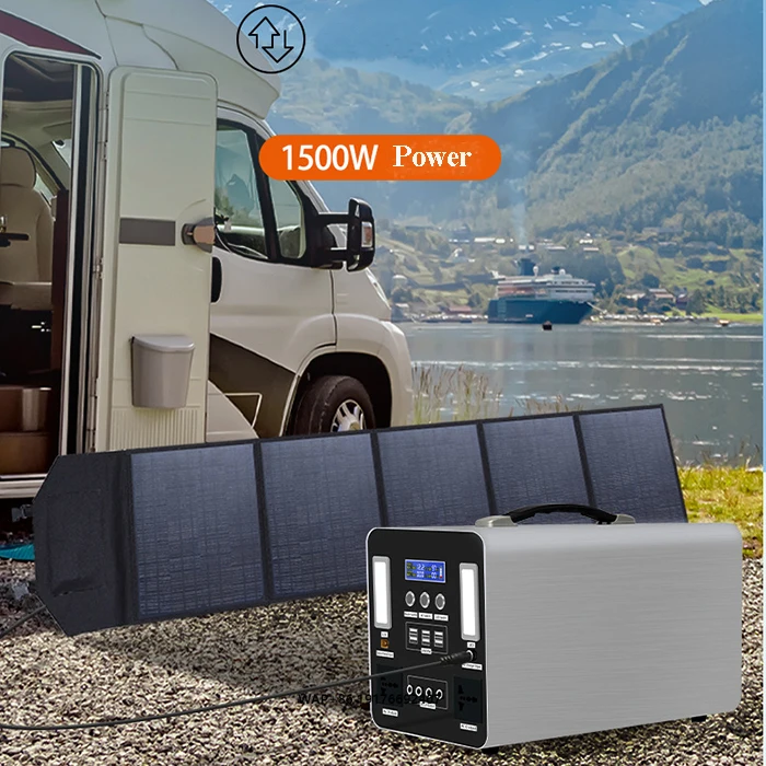 

Wholesale Price Solar Power System Portable for Camping 1kw Portable Solar Power Generator and Panels