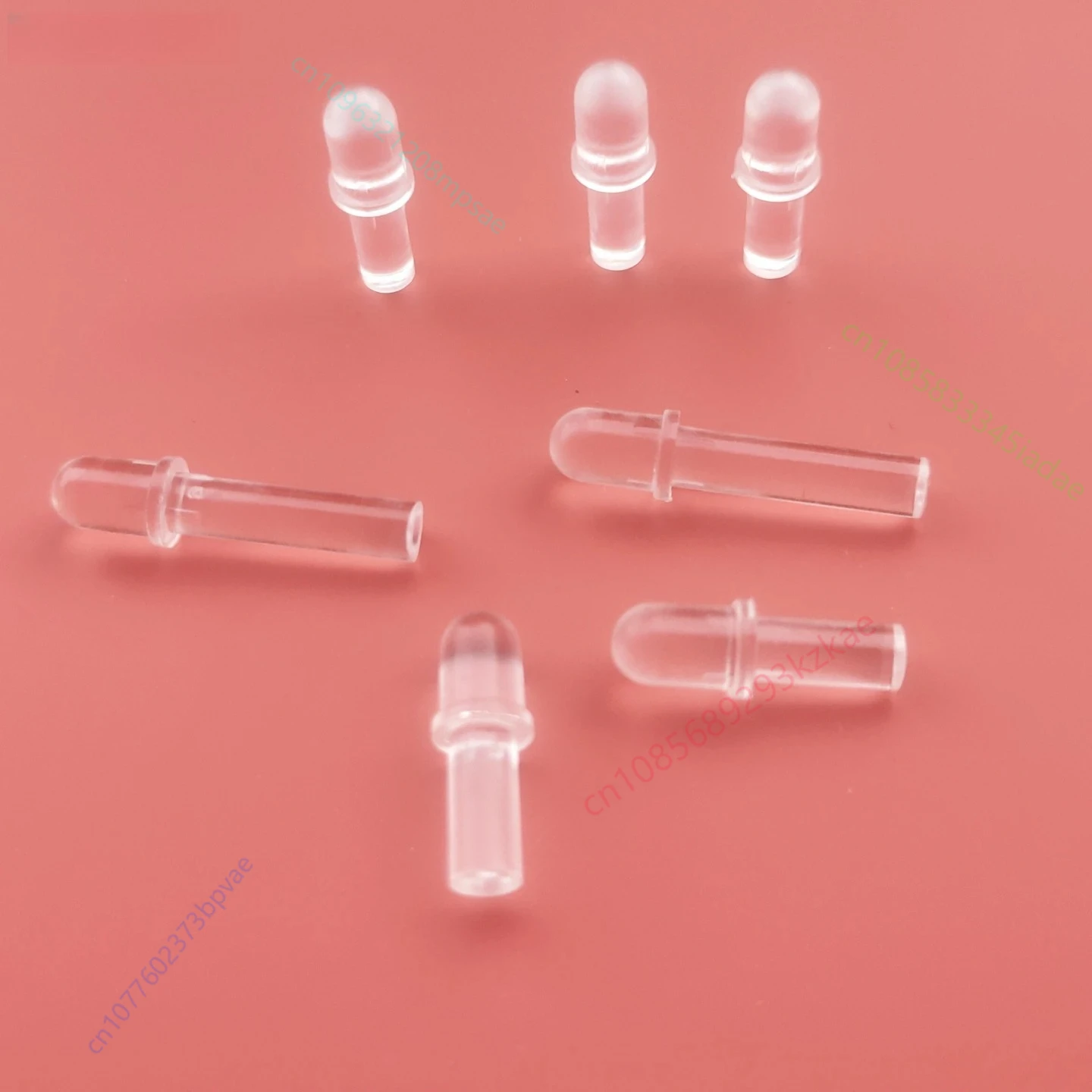 100pcs 5mm aperture light guide column PLP5-350/PLP5-750/PLP5-1000 LED lampshade patch light source column