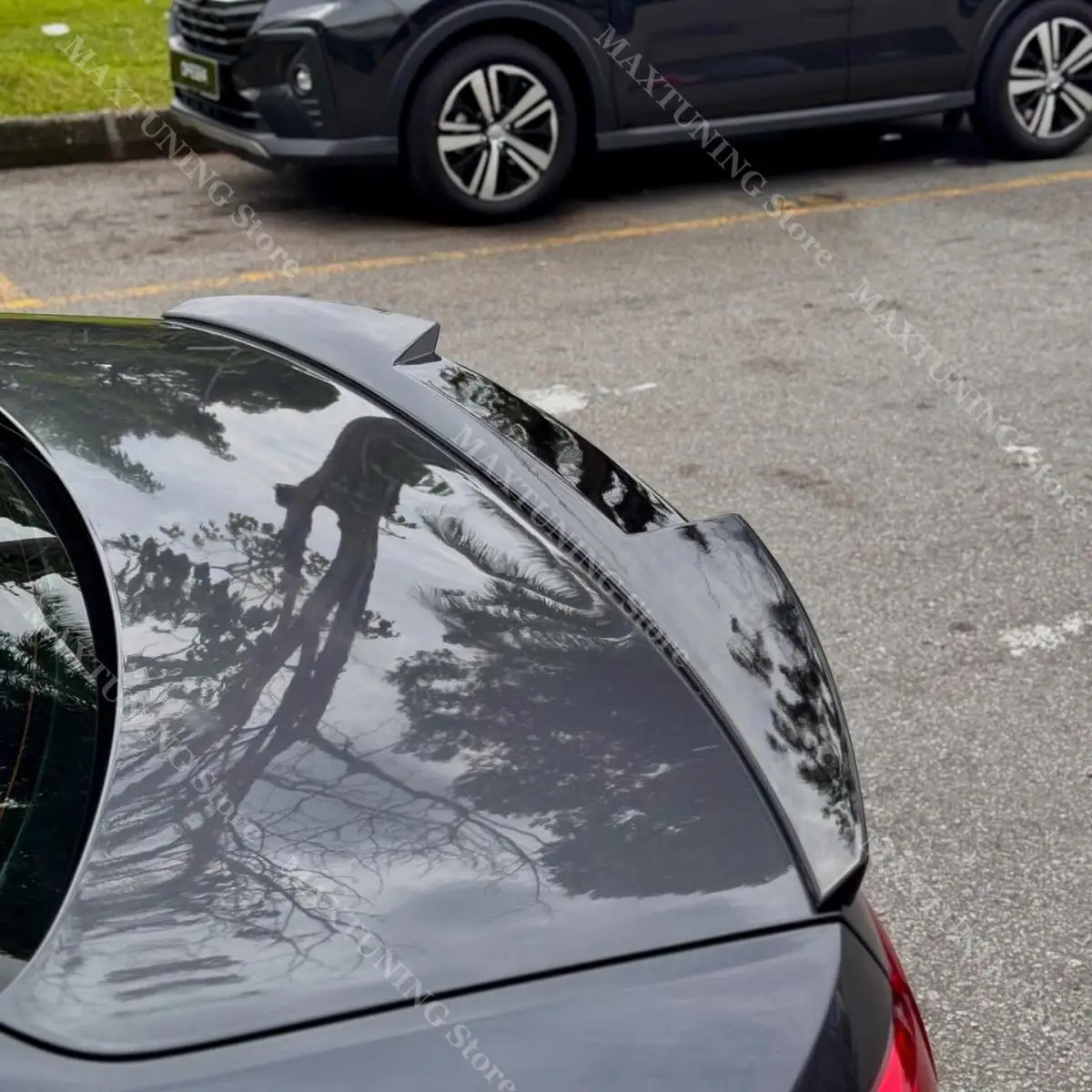 

Задний спойлер, хвостовое крыло для Volkswagen Jetta MK6 2011-2018, крышка багажника, дополнительная отделка, блестящие черные обвесы из АБС-пластика, тюнинг