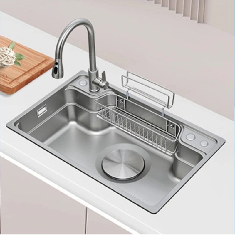 Japanese-style Kitchen Sinks Thickened Stainless Kitchen Sinks Multi-functional Home Improvement Fregaderos De Cocina ZY40SC