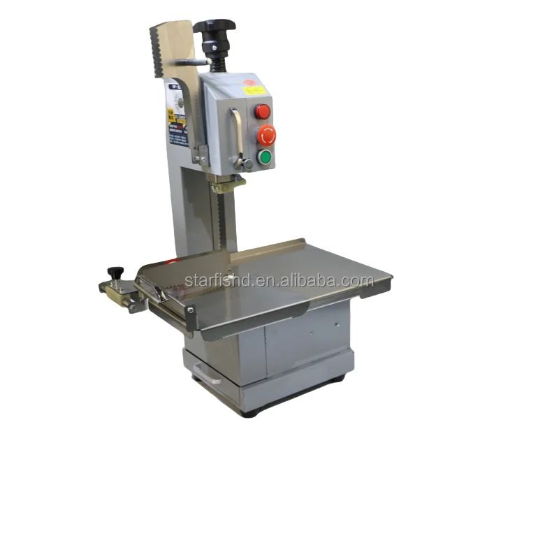 Direct Sale Butcher Boy Manual Stainless Steel Bone Saw Machine Chicken Fish Goat Cutter with Motor for Home Kitchen Use