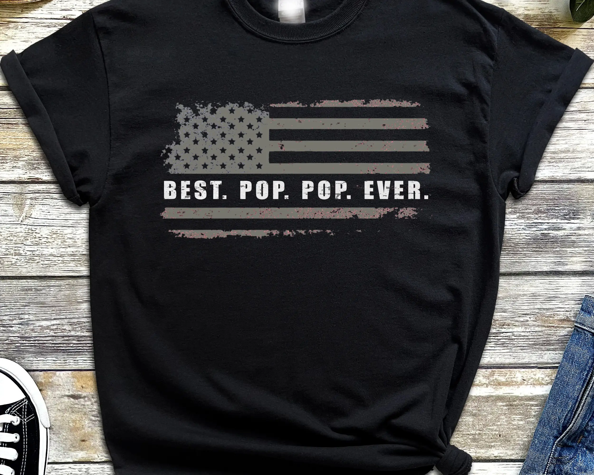 

Футболка «День отца» Best Poppa Ever For Dad