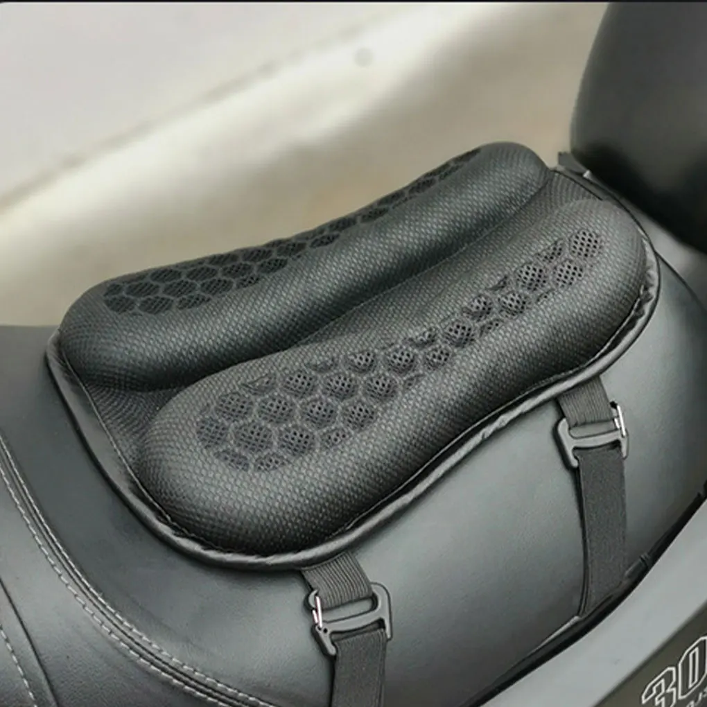 Comfortable Motorcycle Seat Pad - And Easy To Clean Premium Materials ABS Motorcycle Seat Cushion Seat Cushions