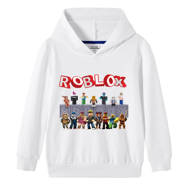 

Game Roblox Children Sweater Sweatshirt Anime Hoodie Clothes Pullover Fashion Warm Top Clothing Cartoon Birthday Gifts