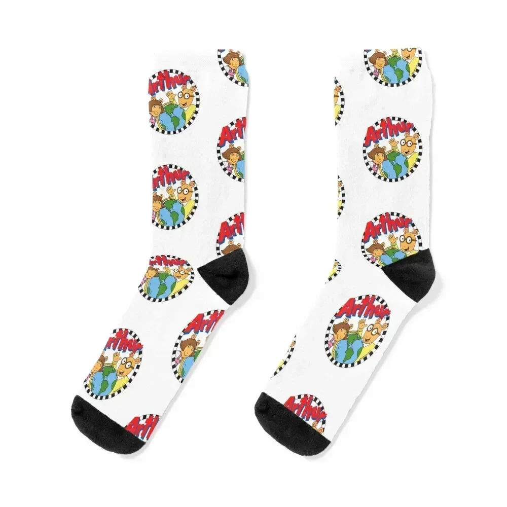

Arthur and Friends Socks short Antiskid soccer FASHION floral Boy Child Socks Women's