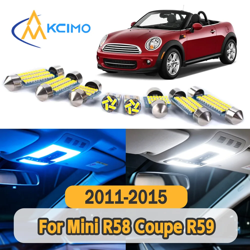 

Long Service Life Car Indoor Lamp Bulbs Stable Illumination Power Saving LED Light Replacement for Mini Coupe Roadster 2011-2015