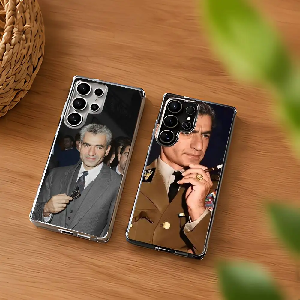 Mohammad Reza Pahlavi Iran Silicone Phone Case For Samsung Galaxy S21 S22 S23 S24ULTRA S25ULTRA FE Ultra Plus5G A52S S26 Cover