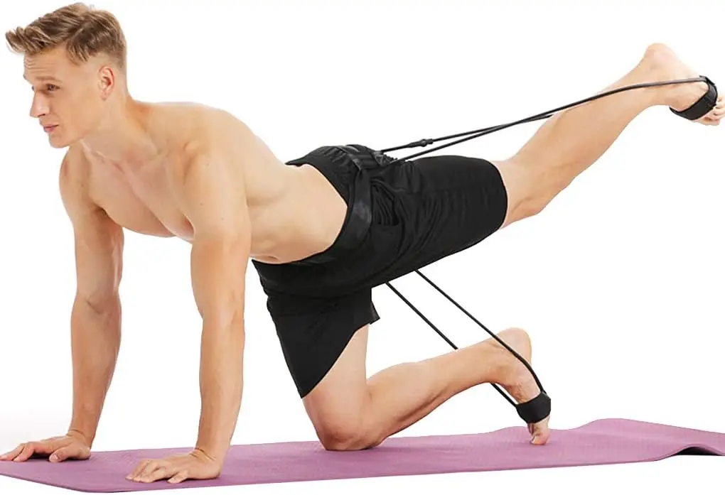 Jumping Trainers Jump Resistance Bands Vertical Bounce Trainer Leg Resistance Bands Set Basketball Football Strength Muscle Work