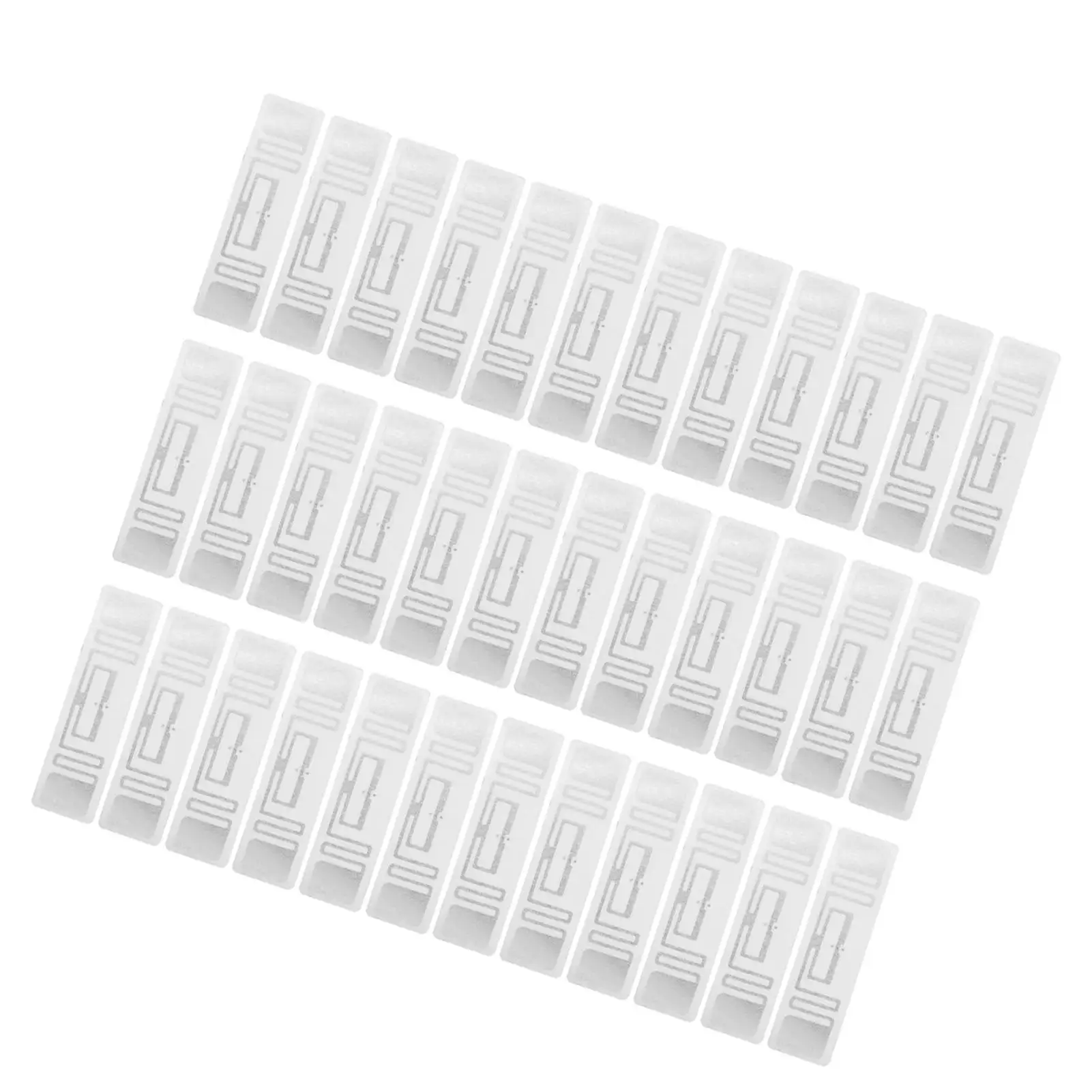 UHF RFID Labels 860‑960MHz UR108 Chip Reusable Electronic  for Assets Management 73x20mm RFID Adhesive RFID Stickers