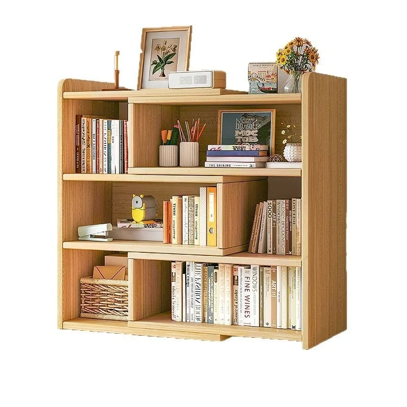 Desktop shelves, desk shelves, multi-layer desks, storage cabinets, simple home office bookcases