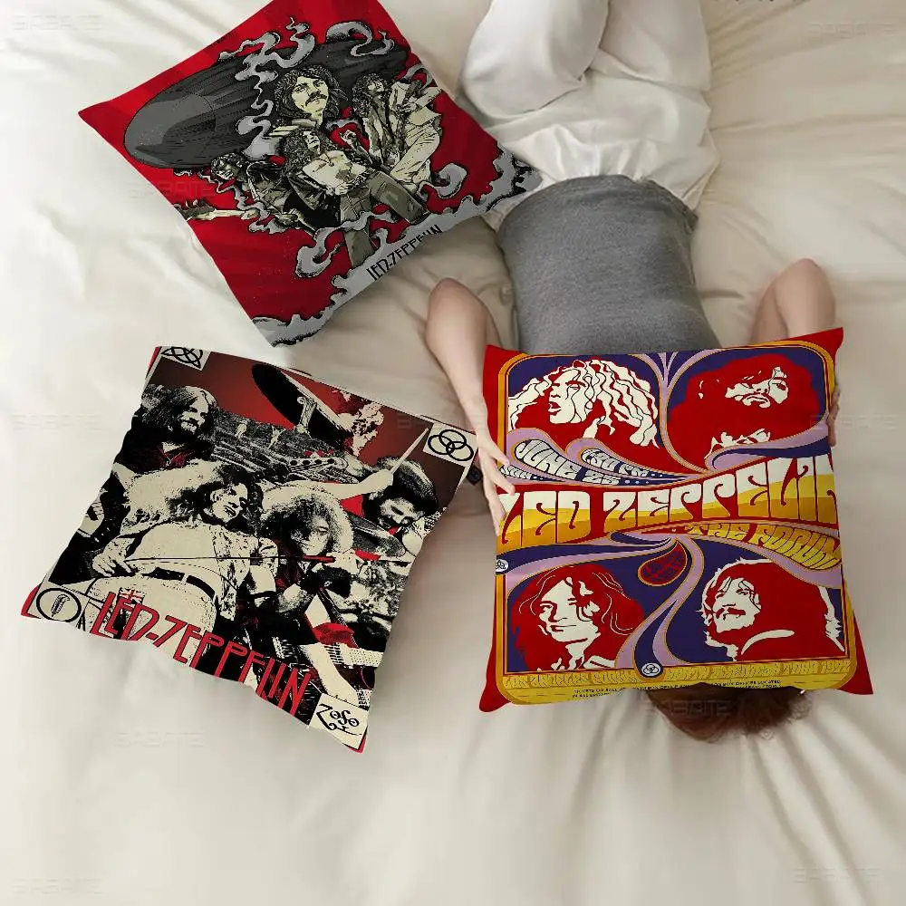 Band L-Led Z-Zeppelin Lucky Dragon Pillow Cover Sofa Cushion Cover Home Room Decoration Children Gift