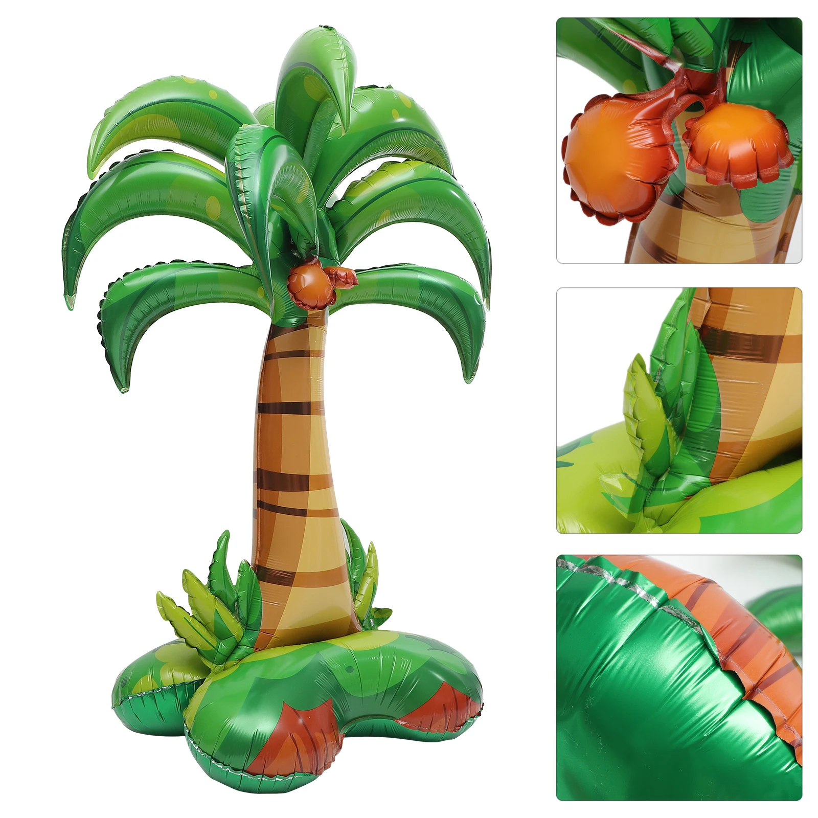 

Coconut Tree Decor Small Palm Foil Giant Trees Jumbo Balloon Luau Party Inflatable Aluminum Foil Balloons Cartoon Palm Shaped