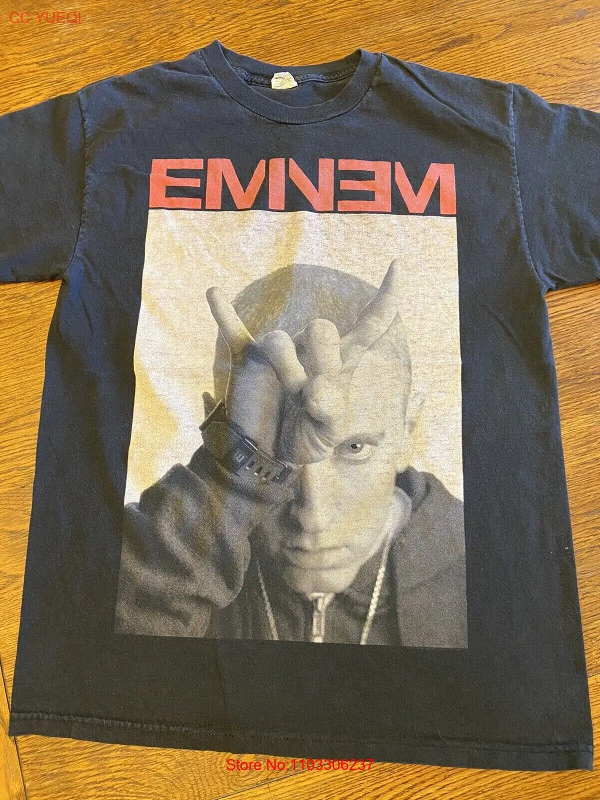 Рубашка графическая Eminem The Monster Tour 2014 LA/ NY/Детройт Sz M Рубашка графическая Eminem The Monster Tour 2014 LA/ NY/Детройт Sz M