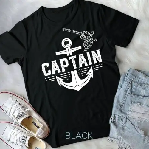 Captain Ship Boat Owner Skipper Lover T-Shirt Unisex T-shirt