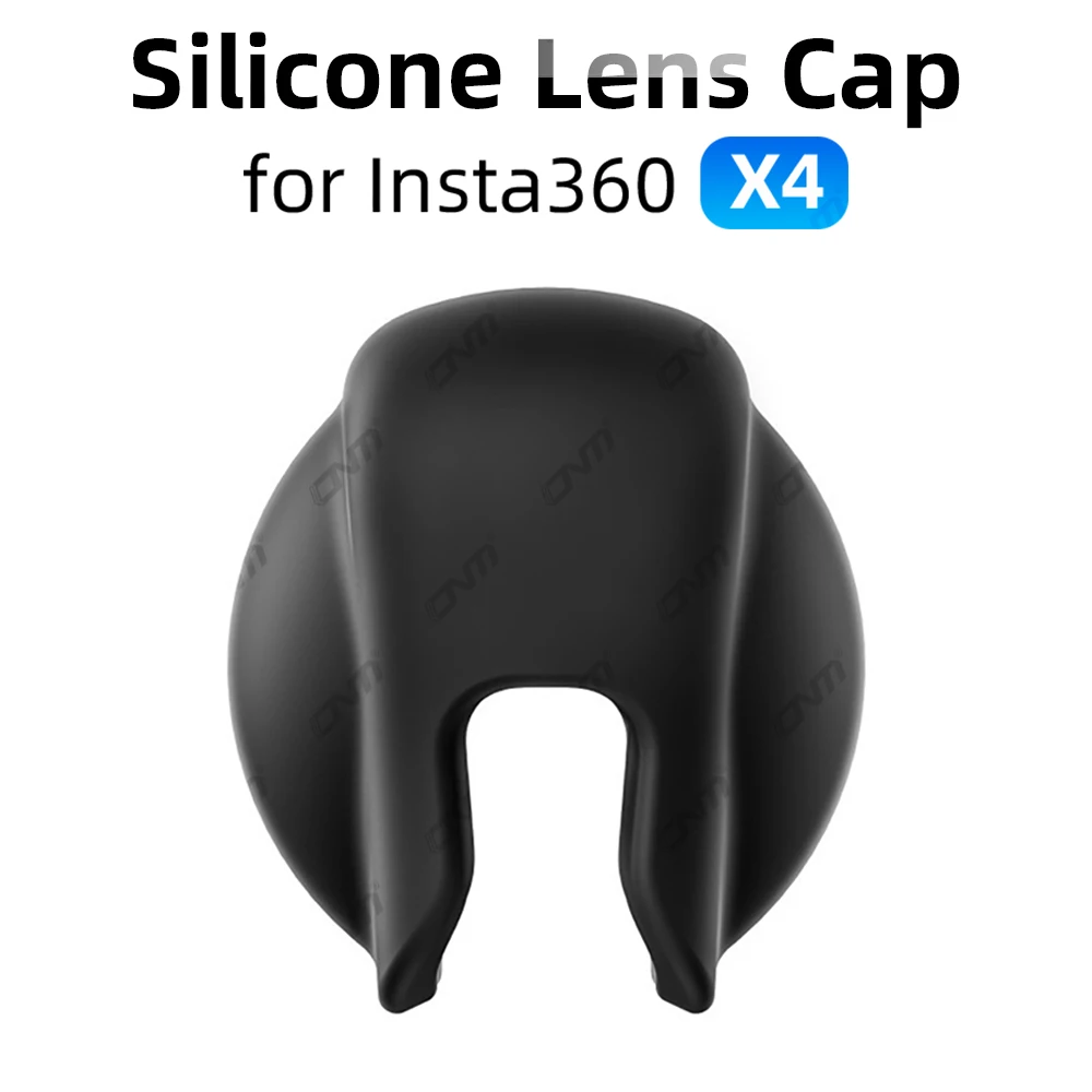 Lens Cap for Insta360 X4 Silicone Lens Protector Case for Insta 360 X4 Action Camera Anti-scratch Protective Cover Accessory