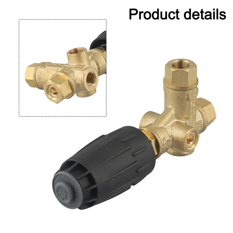 ABKY-High-Performance VRT3 Unloader Valve For Jet Wash Pressure Washer For Efficient Garden Tools Parts