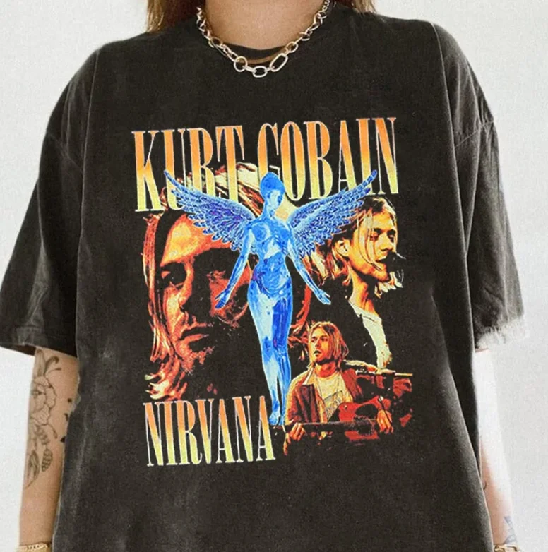 Kurt Cobain Shirt, Leader, Shirt For Fans S-5Xl