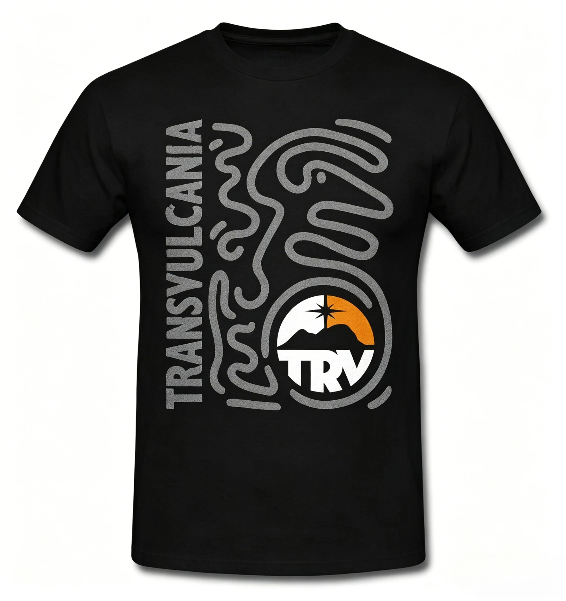 Camiseta Transvulcania UTMB para hombre y mujer, camiseta de algodón transpirable para carreras de trail running en el volcán, para corredores de ultramaratón