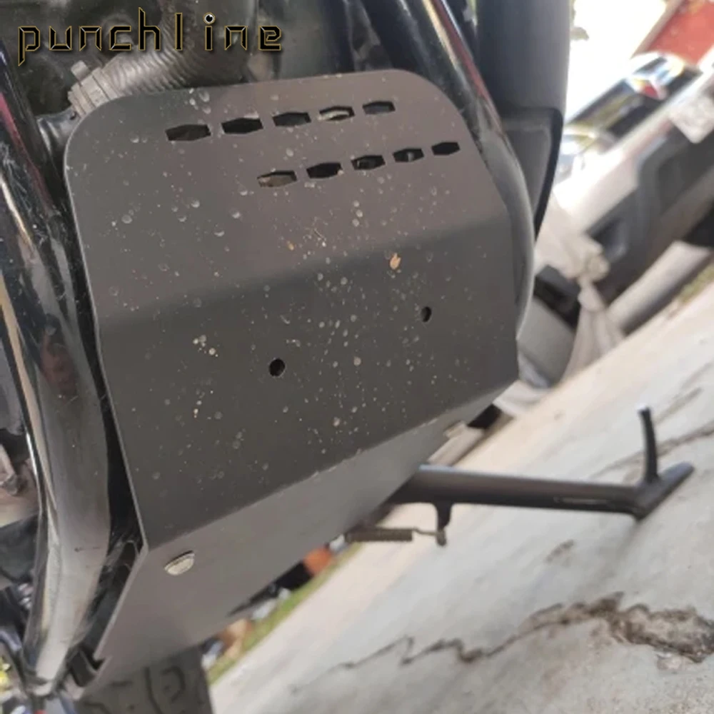 

Fit For THRUXTON 1200 THRUXTON 1200R 2016-2022 Engine Base Chassis Spoiler Guard Cover Skid Plate Belly Pan Protector