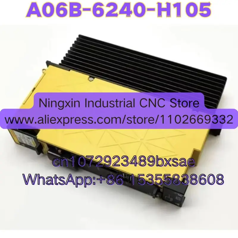 

Новейший б/у модуль усилителя сервопривода FANUC A06B-6240-H105 (A06B 6240 H105), протестирован, исправен
