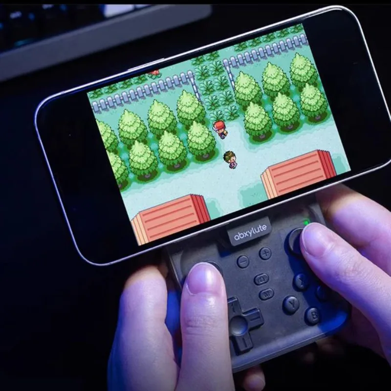 

Магнитный мини-геймпад Abxylute M4 Snap-On для телефона, портативный ретро-контроллер с MagSafe для iOS/Android/Switch/ПК, подарок