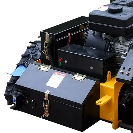 

Customized 2025 latest tracked remote-controlled robot grass shredder, grass trimmer with a cutting width of 500mm