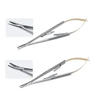 Castroviejo-implante de ortodoncia Dental quirúrgico, porta agujas Castroviejo, herramienta CE de 14cm