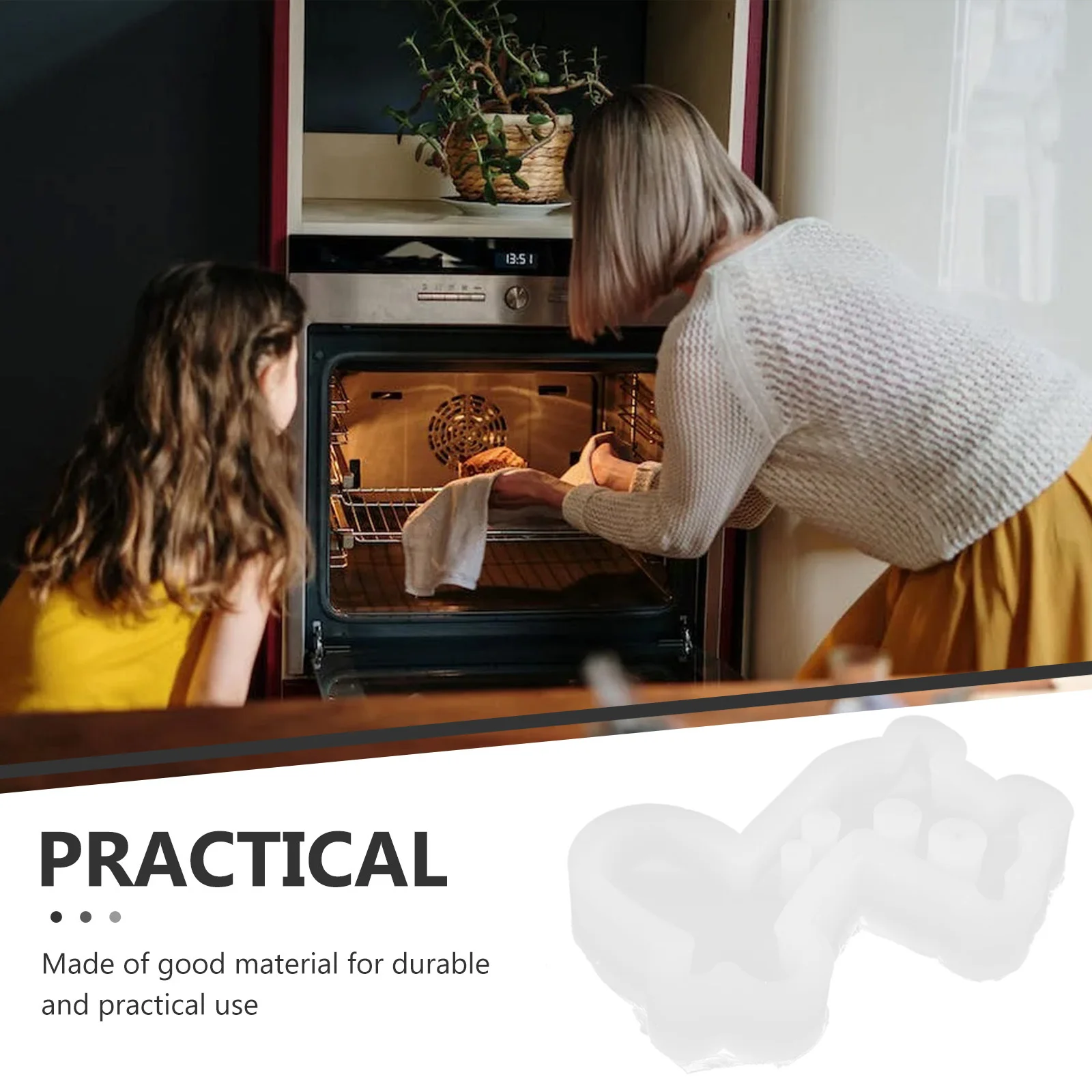 

1Pcs Giraffe Shape Silicone Mold Chocolate Cake Baking Tool Food Safe Reusable Flexible Non Stick for DIY Craft Soap