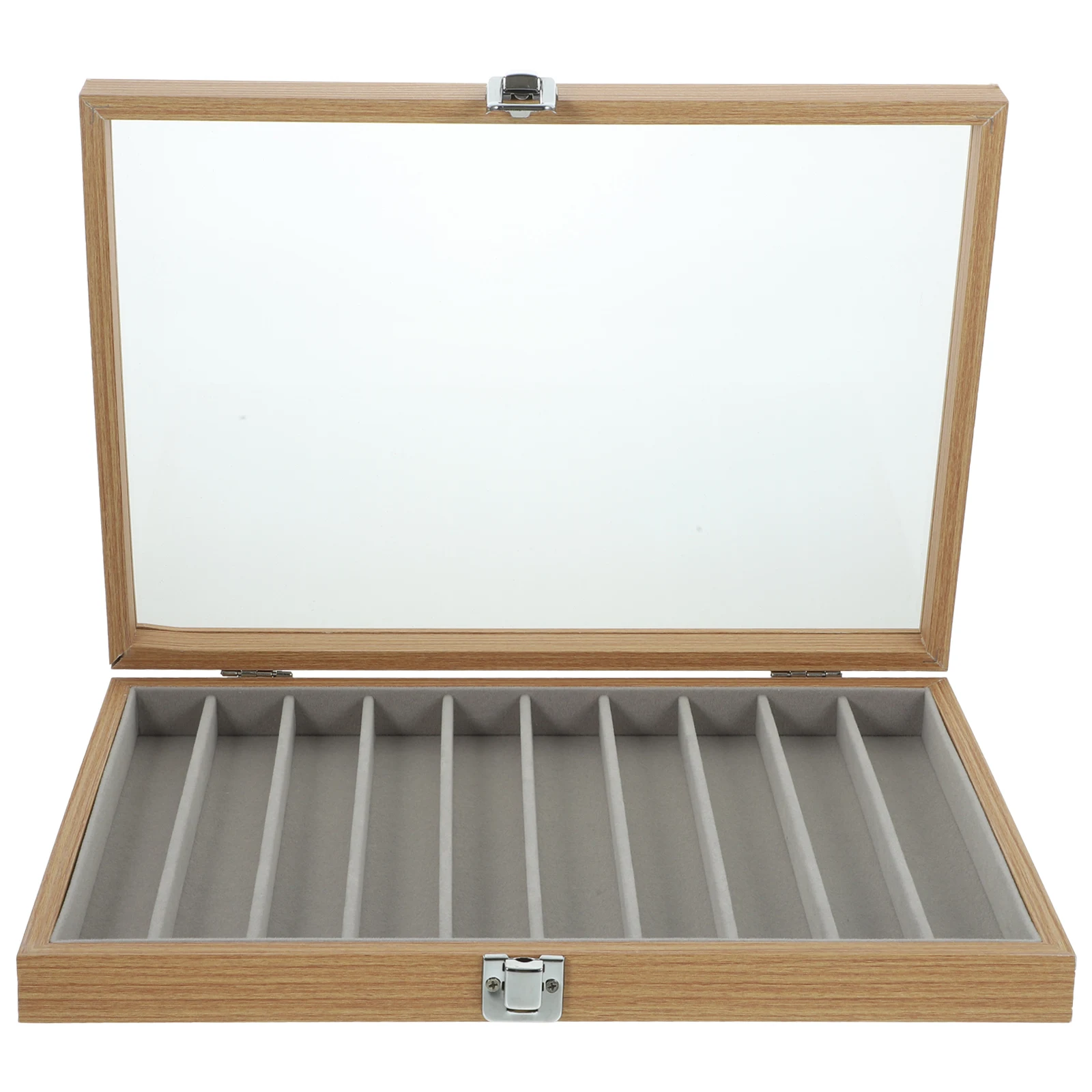 

Серьги Коробка для хранения ювелирных изделий Поднос для ожерелья Фланелевый органайзер Подставка Дисплей