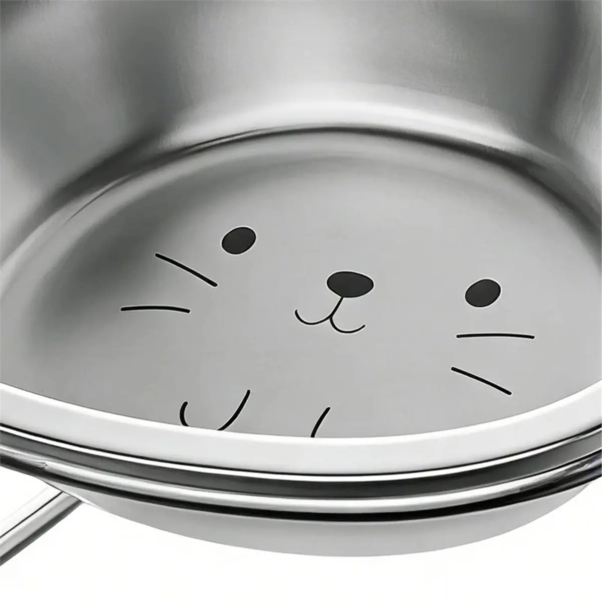 Industrial Tools Raised Cat Food Bowls Stainless Steel Tilted Non-Slip Dishes Whisker-Friendly Kitten Bowl for Cats Puppy Pet Ho