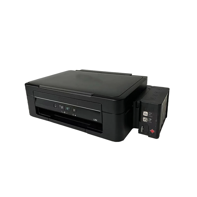 Desktop Inkjet Color Scanning and Copying and Printing Printer(Not including ink) L351 Used A4 Dye Sublimation Printer 4 Colors