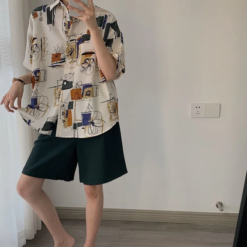 Shirts Women Vintage Short Sleeve Summer Sun-proof Newest Teens Harajuku Retro Chic Temperament Tops Cute Classy Clothes Ulzzang