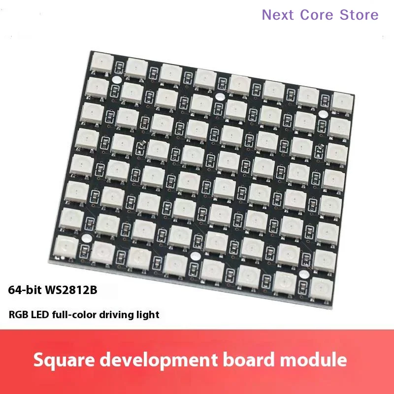 1 Buah Modul Matriks LED 8X8 6 - Rgb Led Matrix 8X8 ulasan dan harga