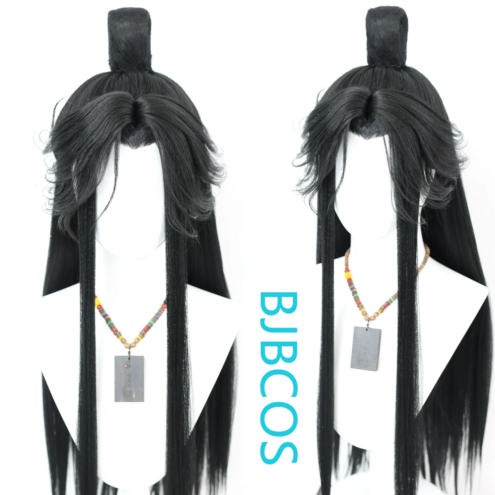 

[Styled Wig]Ancient style wig by Shen Qingqiu and Shen Lanzhou, with COS hair patches and feminine styling