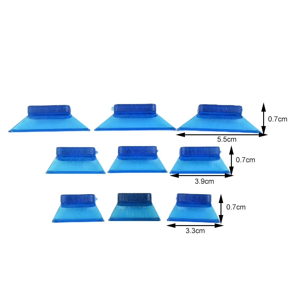 Glue Pulling Tabs Glue Tabs Bluet Car Dent Repair Blue Transparent Line Dent Removal Tool Set T Dent Removal Toolst New