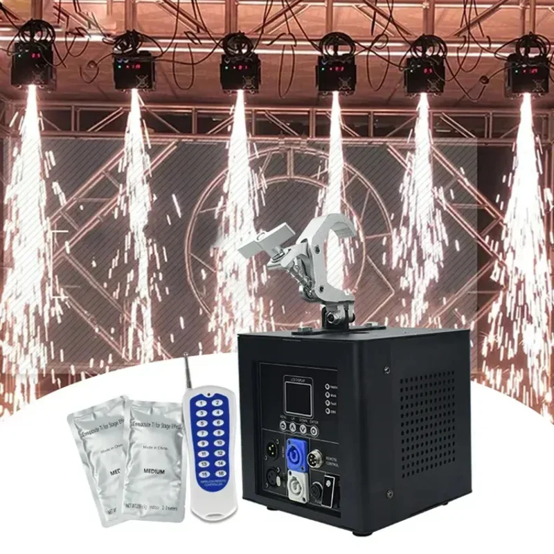 2025 hot sale Upside Down Firework Waterfall Sparkler 600W Cold Spark Machine For Wedding Party