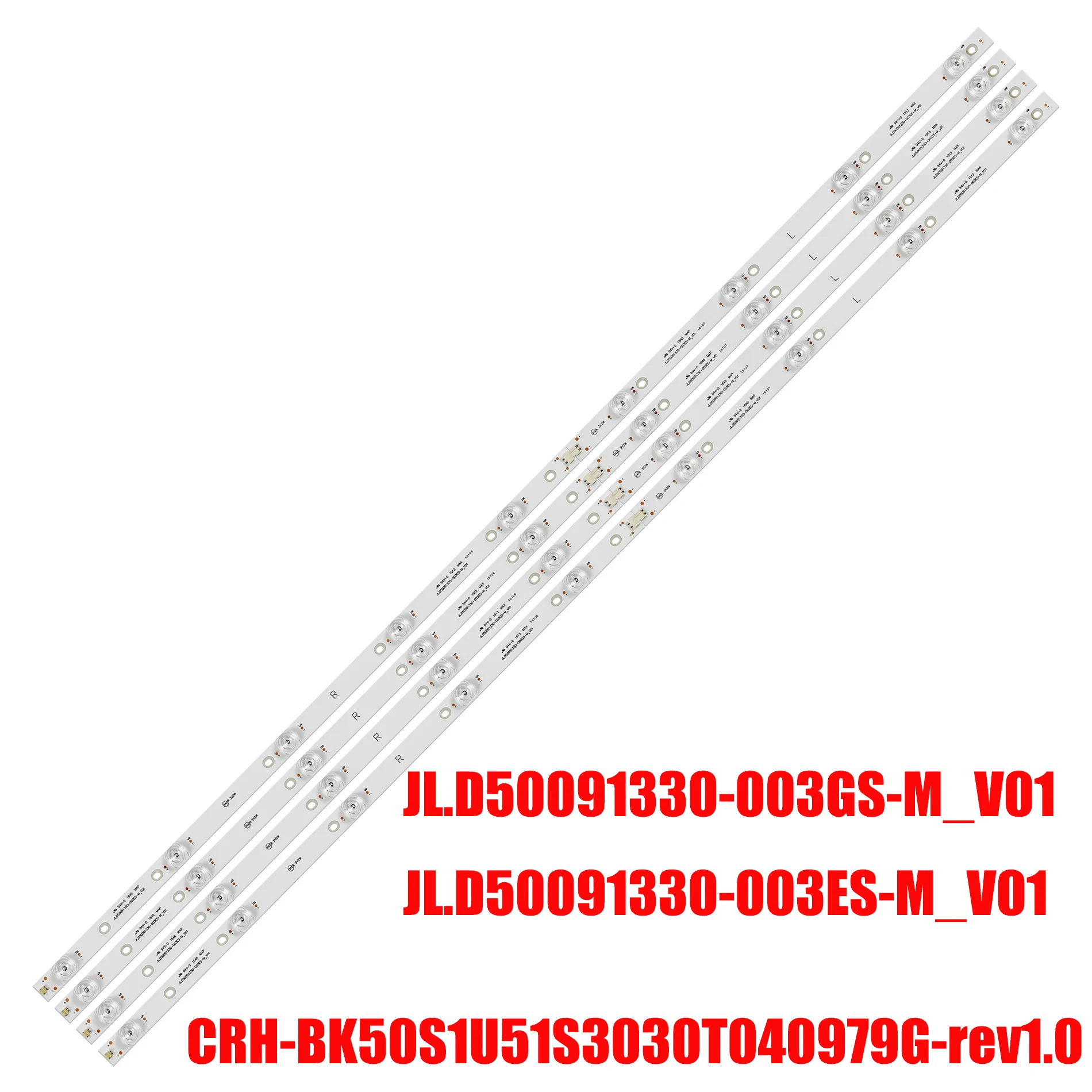 Led Strip Voor 50a6100uw 50a6104 LC-50N7004U R50b7120 H50b7100 H50b7300 50r7f 50r7e 50r6e1 Lb5009c V0 HD500V1U51-T0L2 TH-50FX500C