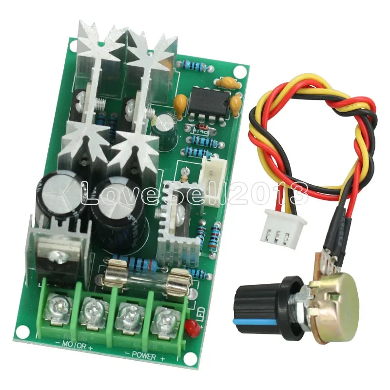 

DC 10-60V 20A Universal PWM HHO RC Motor Speed Controller Regler Module Switch Module