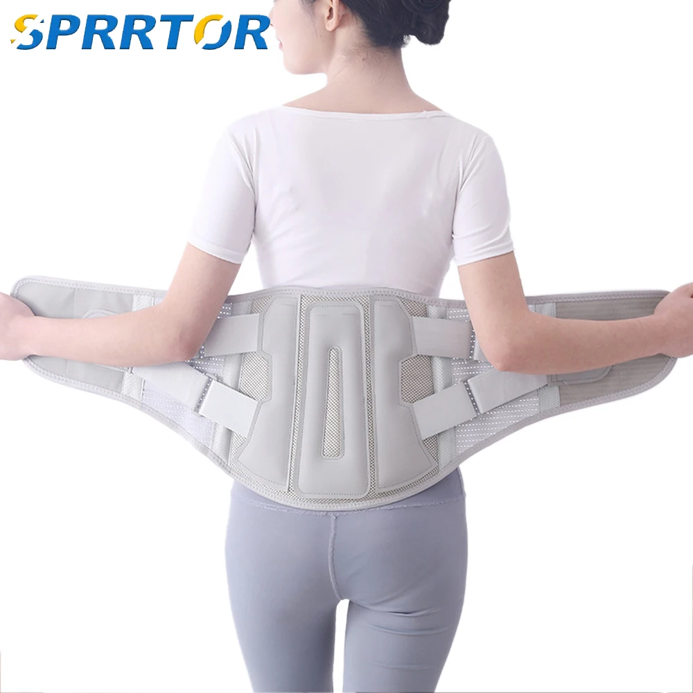 

Lower Back Brace with 3 Removable Lumbar Pad for Men Women Herniated Disc,Sciatica,Scoliosis,Waist Pain, Lumbar Support Belt